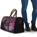New Zealand Darts Personalised Travel Bag Aotearoa Silver Fern Pink Papua Shell Spirit - Aussie Hoodie
