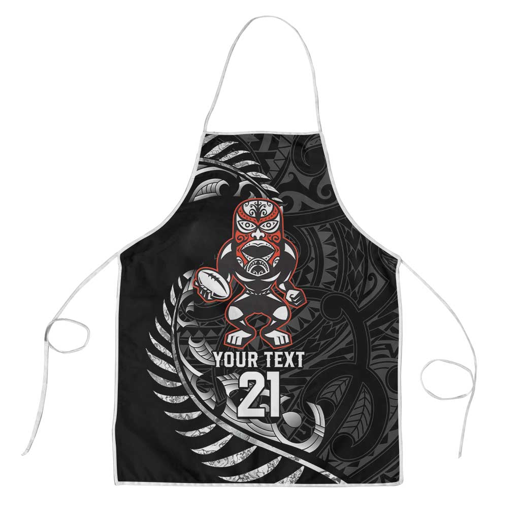 New Zealand Indigenous-Maori Rugby Custom Apron - Aussie Hoodie