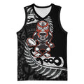 New Zealand Indigenous-Maori Rugby Custom Basketball Jersey - Aussie Hoodie