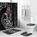 New Zealand Indigenous-Maori Rugby Custom Bathroom Set - Aussie Hoodie