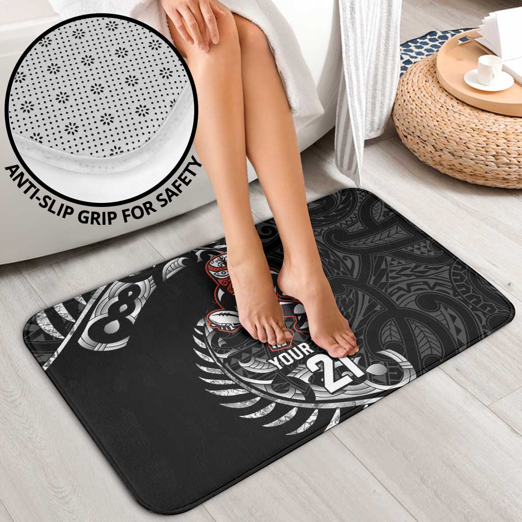 New Zealand Indigenous-Maori Rugby Custom Bathroom Set - Aussie Hoodie