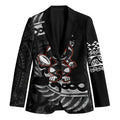 New Zealand Indigenous-Maori Rugby Custom Blazer - Aussie Hoodie