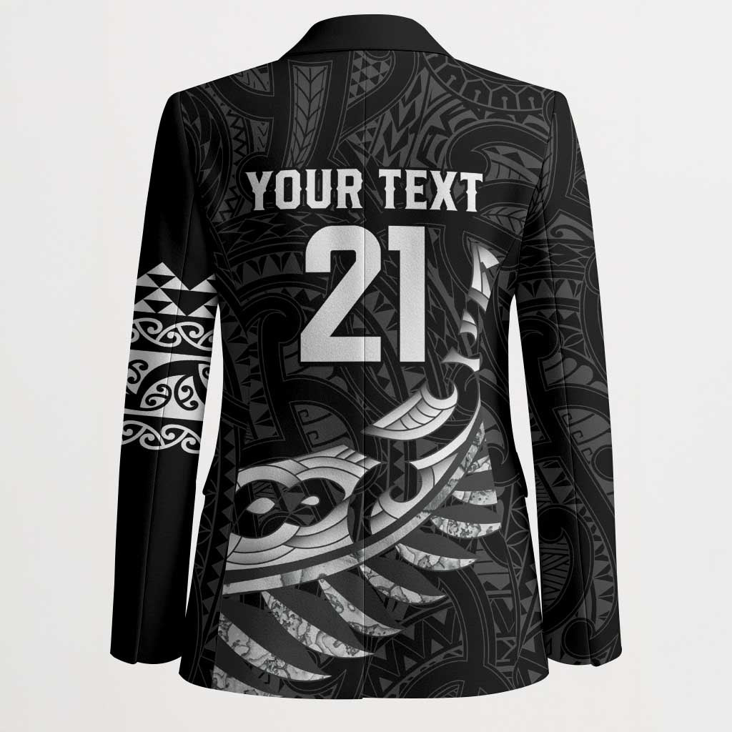 New Zealand Indigenous-Maori Rugby Custom Blazer - Aussie Hoodie