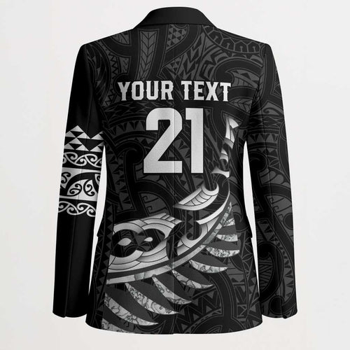 New Zealand Indigenous-Maori Rugby Custom Blazer - Aussie Hoodie