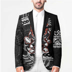 New Zealand Indigenous-Maori Rugby Custom Blazer - Aussie Hoodie