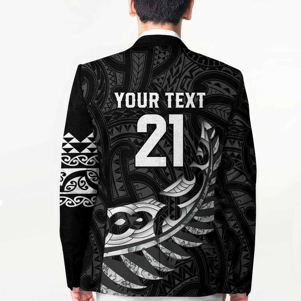 New Zealand Indigenous-Maori Rugby Custom Blazer - Aussie Hoodie
