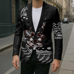 New Zealand Indigenous-Maori Rugby Custom Blazer - Aussie Hoodie