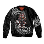 New Zealand Indigenous-Maori Rugby Custom Bomber Jacket