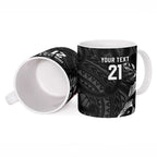 New Zealand Indigenous-Maori Rugby Custom Ceramic Mug - Aussie Hoodie