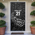 New Zealand Indigenous-Maori Rugby Custom Door Cover - Aussie Hoodie
