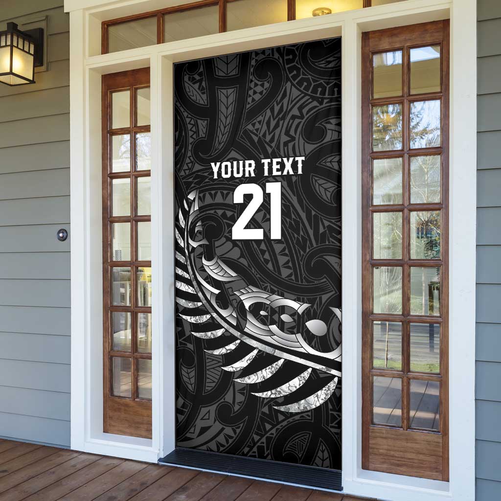 New Zealand Indigenous-Maori Rugby Custom Door Cover - Aussie Hoodie