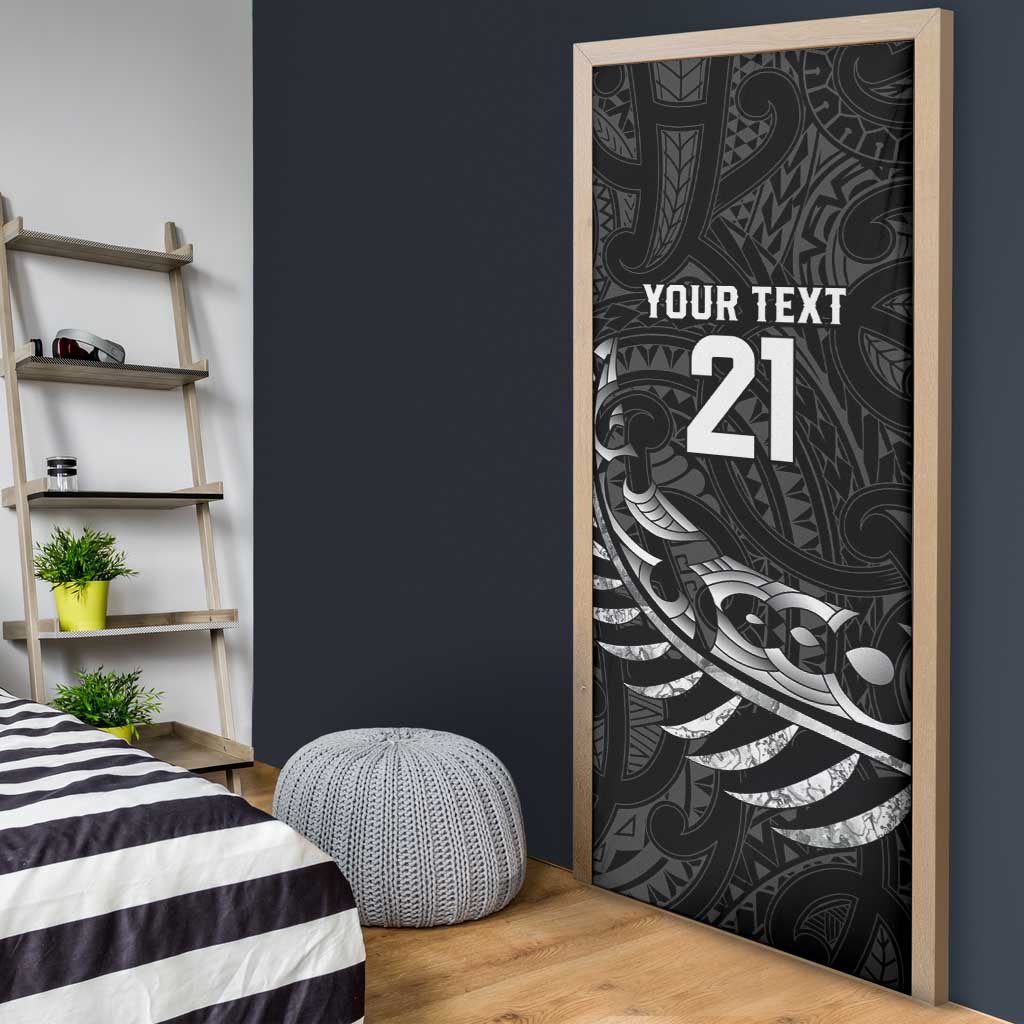 New Zealand Indigenous-Maori Rugby Custom Door Cover - Aussie Hoodie