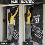 New Zealand Indigenous-Maori Rugby Custom Door Cover - Aussie Hoodie