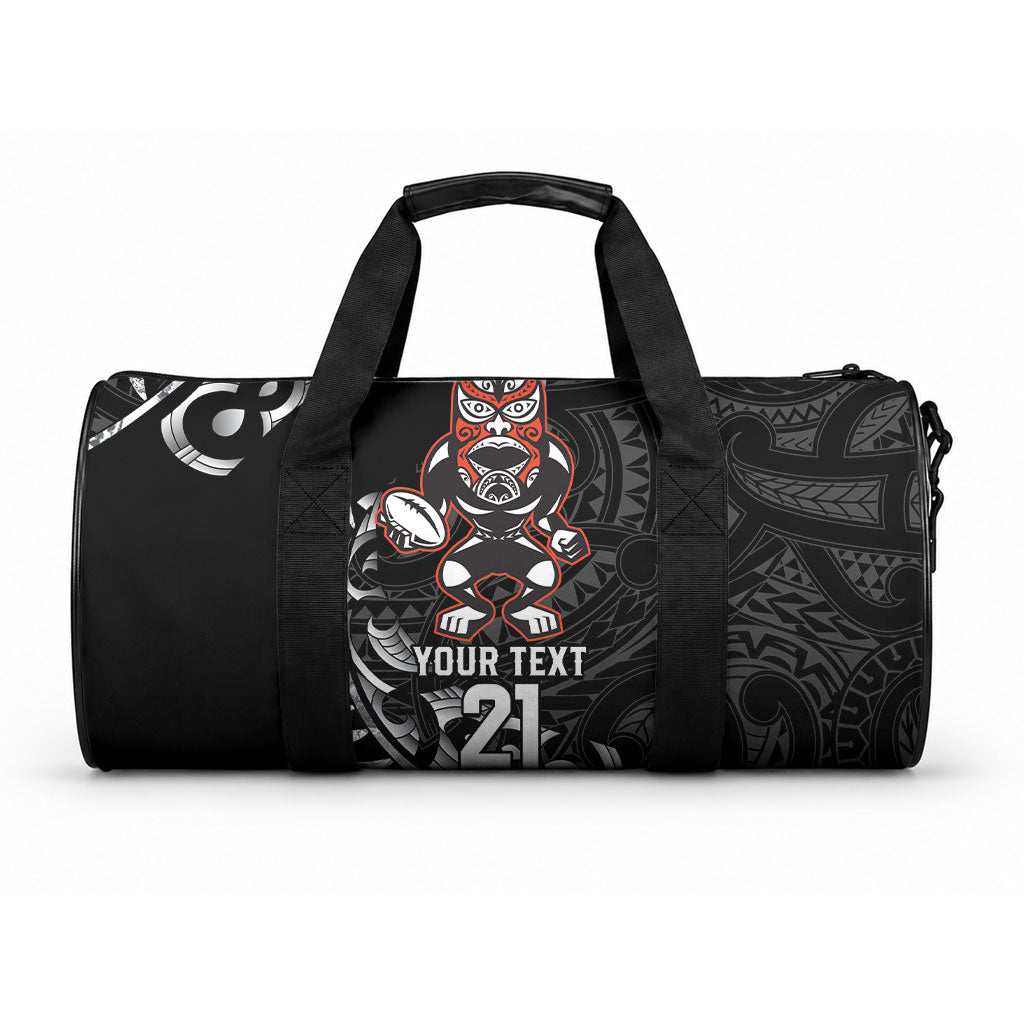 New Zealand Indigenous-Maori Rugby Custom Duffle Bag