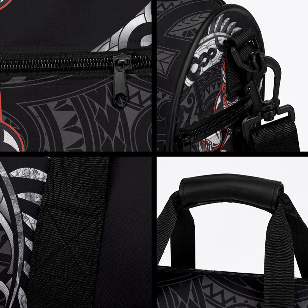 New Zealand Indigenous-Maori Rugby Custom Duffle Bag