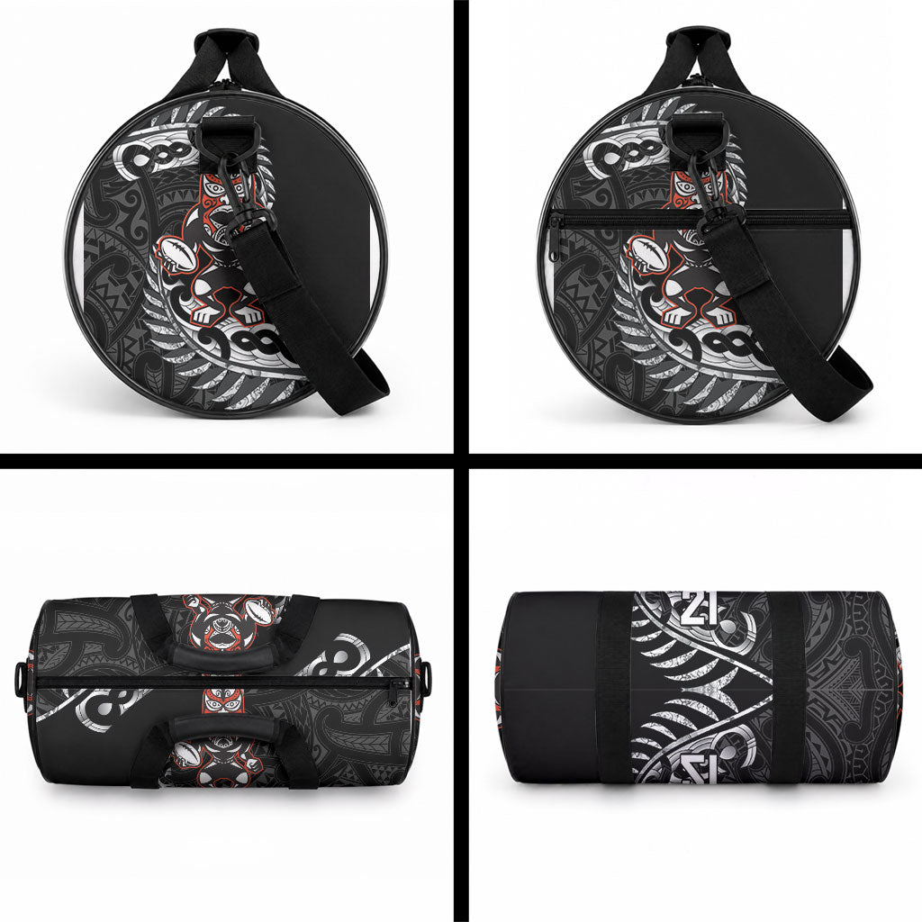 New Zealand Indigenous-Maori Rugby Custom Duffle Bag