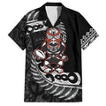 New Zealand Indigenous-Maori Rugby Custom Family Matching Puletasi and Hawaiian Shirt