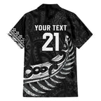 New Zealand Indigenous-Maori Rugby Custom Family Matching Puletasi and Hawaiian Shirt