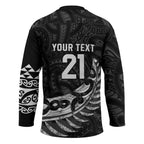 New Zealand Indigenous-Maori Rugby Custom Hockey Jersey - Aussie Hoodie