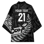 New Zealand Indigenous-Maori Rugby Custom Kimono - Aussie Hoodie