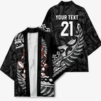 New Zealand Indigenous-Maori Rugby Custom Kimono - Aussie Hoodie
