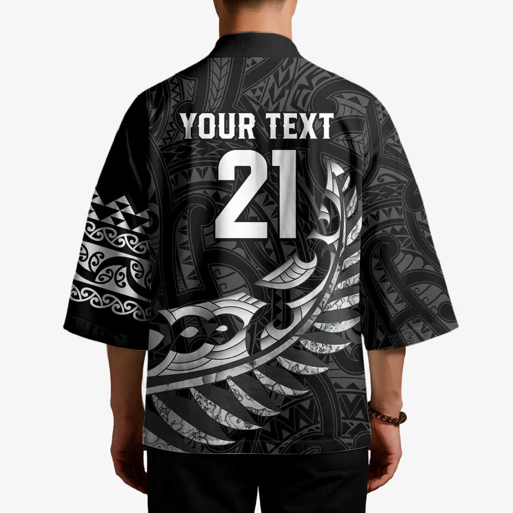 New Zealand Indigenous-Maori Rugby Custom Kimono - Aussie Hoodie