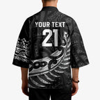 New Zealand Indigenous-Maori Rugby Custom Kimono - Aussie Hoodie