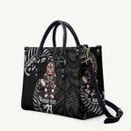 New Zealand Indigenous-Maori Rugby Custom Leather Bag - Aussie Hoodie