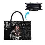 New Zealand Indigenous-Maori Rugby Custom Leather Bag - Aussie Hoodie