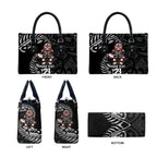 New Zealand Indigenous-Maori Rugby Custom Leather Bag - Aussie Hoodie