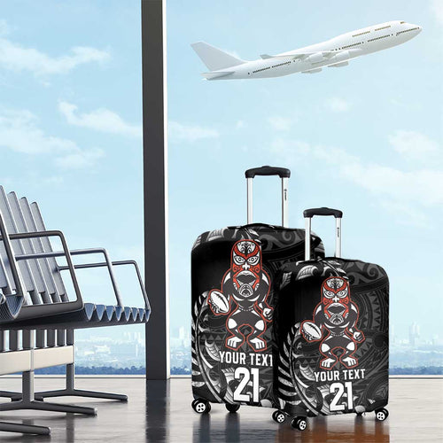 New Zealand Indigenous-Maori Rugby Custom Luggage Cover