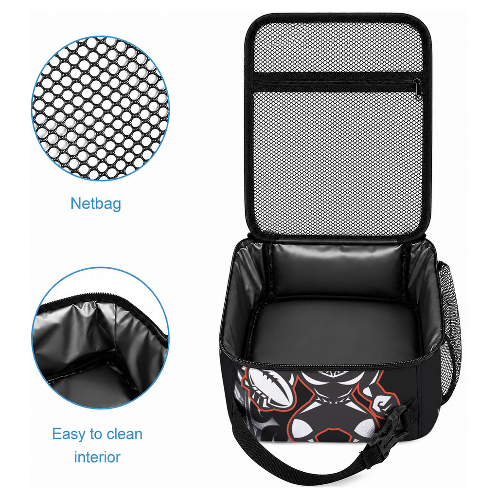 New Zealand Indigenous-Maori Rugby Custom Lunch Bag