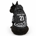 New Zealand Indigenous-Maori Rugby Custom Pet Hoodie