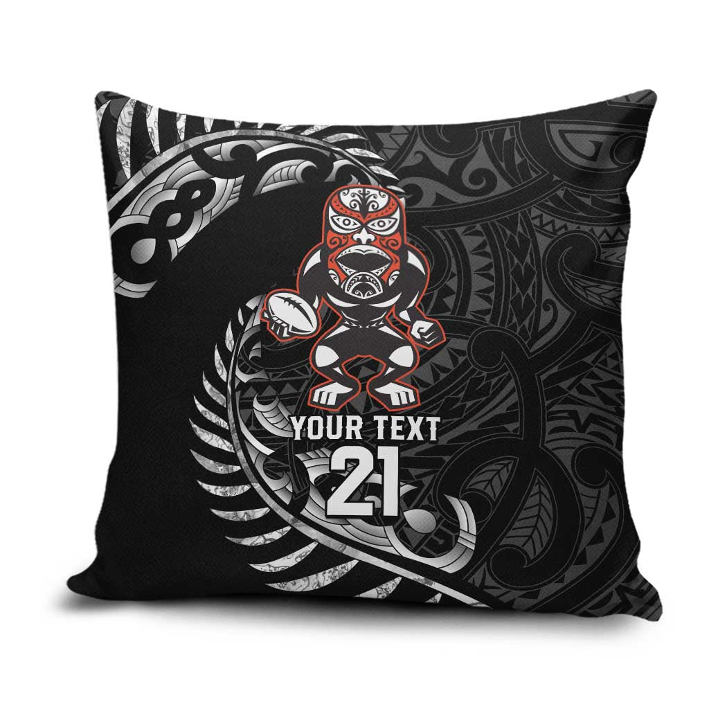 New Zealand Indigenous-Maori Rugby Custom Pillow Cover - Aussie Hoodie