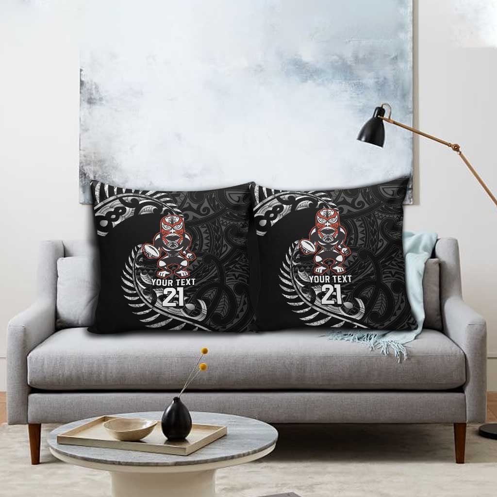 New Zealand Indigenous-Maori Rugby Custom Pillow Cover - Aussie Hoodie