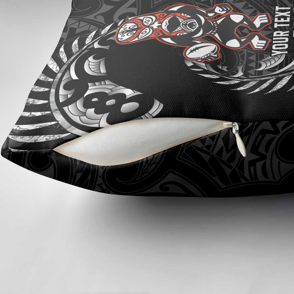 New Zealand Indigenous-Maori Rugby Custom Pillow Cover - Aussie Hoodie