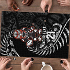 New Zealand Indigenous-Maori Rugby Custom Puzzle - Aussie Hoodie