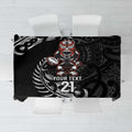 New Zealand Indigenous-Maori Rugby Custom Tablecloth