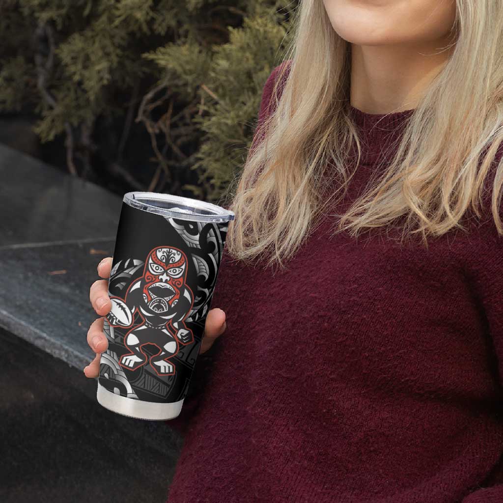 New Zealand Indigenous-Maori Rugby Custom Tumbler Cup