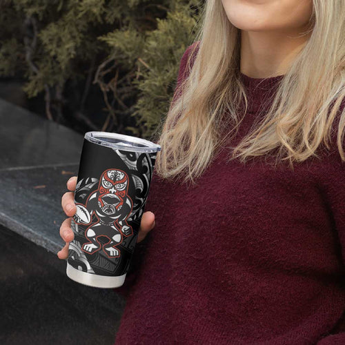 New Zealand Indigenous-Maori Rugby Custom Tumbler Cup