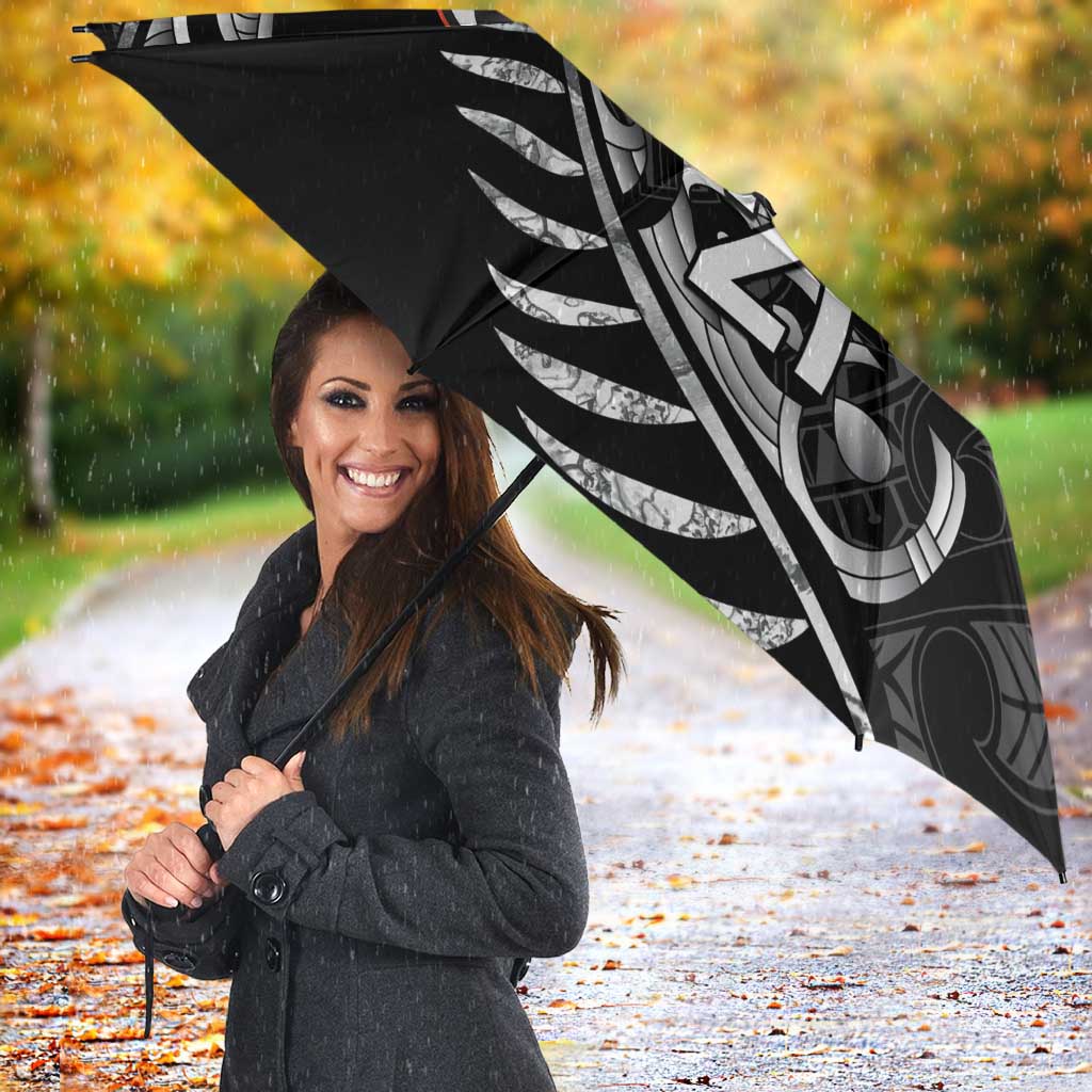 New Zealand Indigenous-Maori Rugby Custom Umbrella - Aussie Hoodie