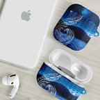New Zealand Matariki AirPods Case Taniko Aramoana With Koru Galaxy Sky Night - Aussie Hoodie