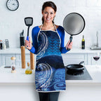 New Zealand Matariki Apron Taniko Aramoana With Koru Galaxy Sky Night - Aussie Hoodie