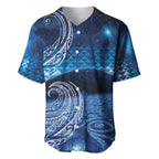 New Zealand Matariki Baseball Jersey Taniko Aramoana With Koru Galaxy Sky Night