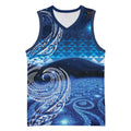 New Zealand Matariki Basketball Jersey Taniko Aramoana With Koru Galaxy Sky Night - Aussie Hoodie