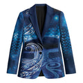 New Zealand Matariki Blazer Taniko Aramoana With Koru Galaxy Sky Night - Aussie Hoodie