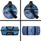 New Zealand Matariki Duffle Bag Taniko Aramoana With Koru Galaxy Sky Night