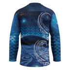 New Zealand Matariki Hockey Jersey Taniko Aramoana With Koru Galaxy Sky Night - Aussie Hoodie