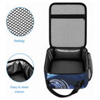 New Zealand Matariki Lunch Bag Taniko Aramoana With Koru Galaxy Sky Night