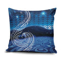 New Zealand Matariki Pillow Cover Taniko Aramoana With Koru Galaxy Sky Night - Aussie Hoodie